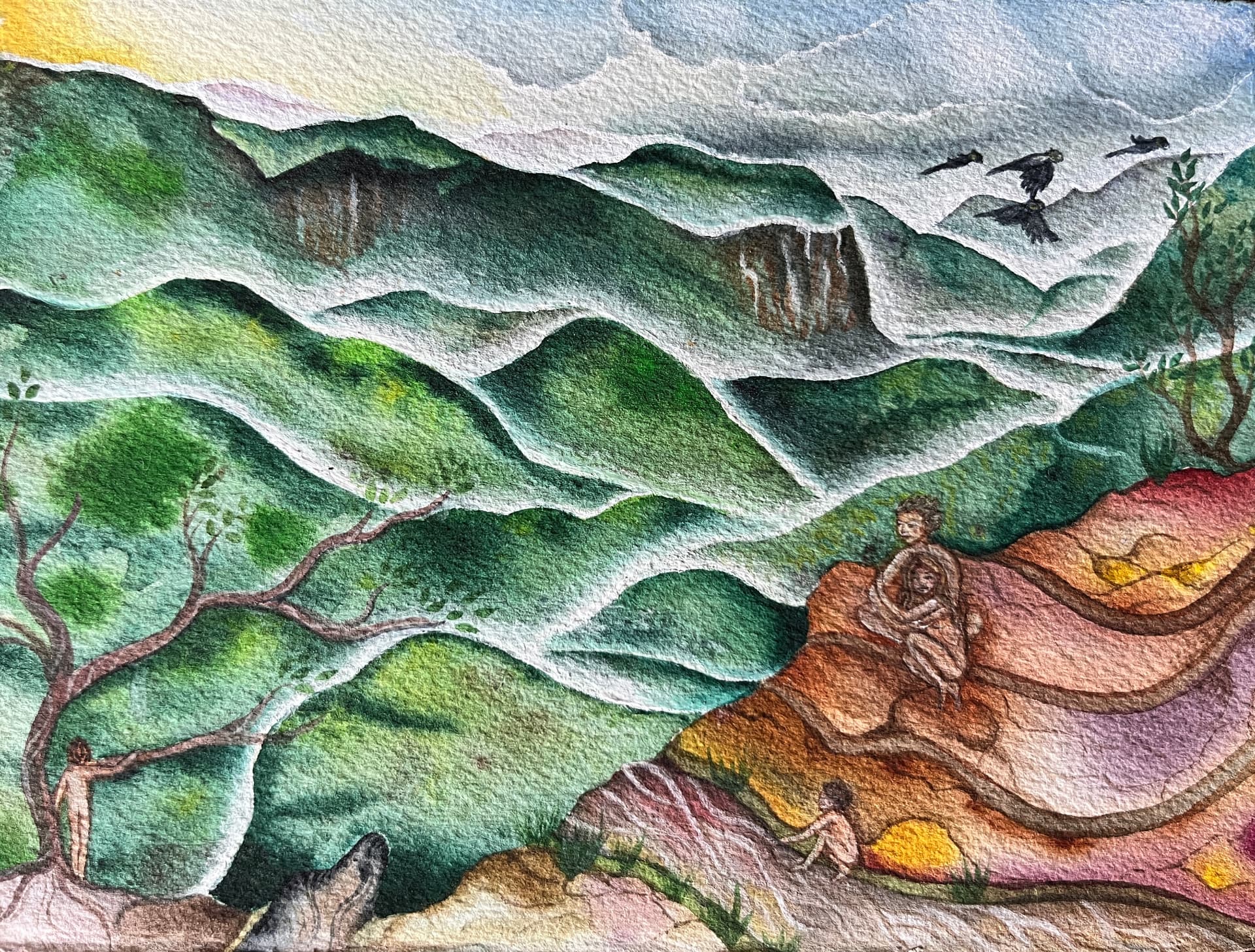 Overlooking the Gorge