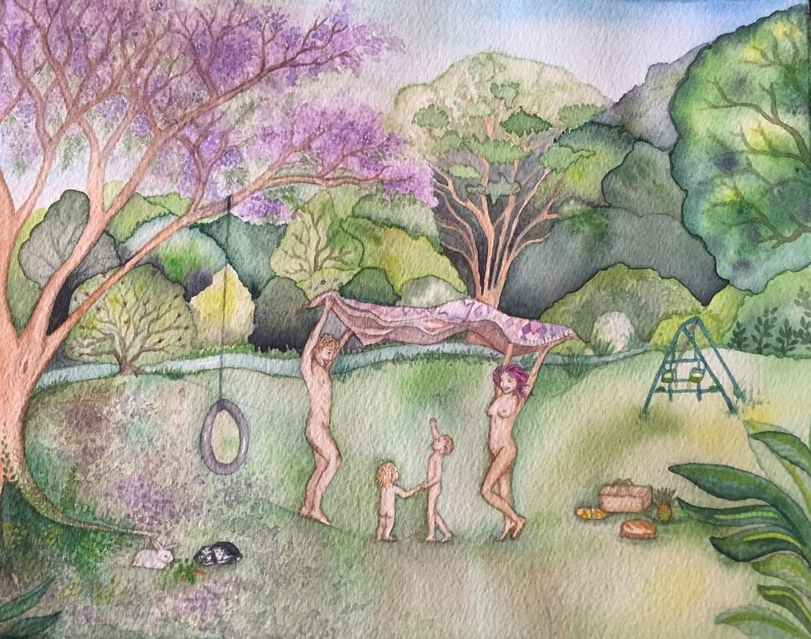 Playing in the Garden